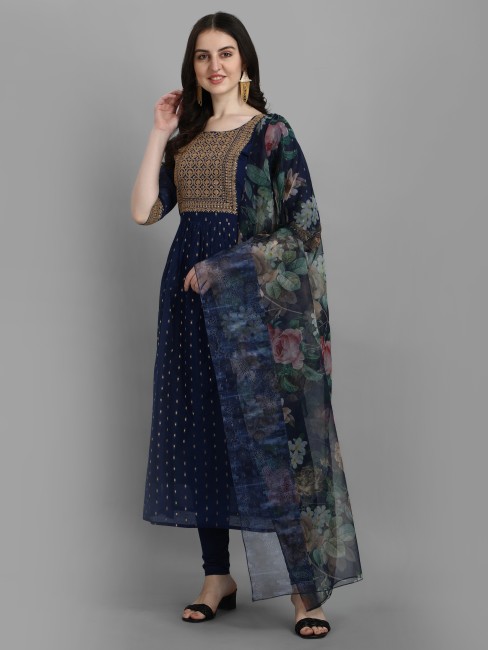 Cotton Fabric Long Frock Kurtis, Technics : Machine Made, Pattern : Printed  at Rs 300 / Piece in Lucknow
