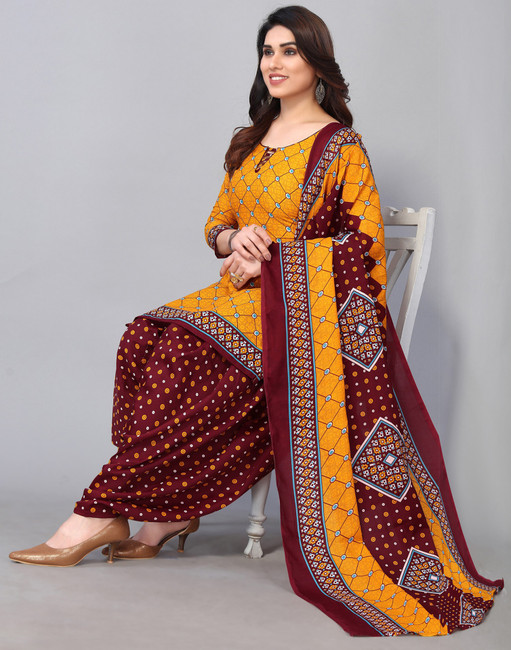 Buy Mahogany Brown Salwar Suit online-Karagiri