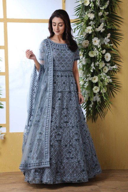 SUMITA SAREE FlaredAline Gown Price in India  Buy SUMITA SAREE  FlaredAline Gown online at Flipkartcom