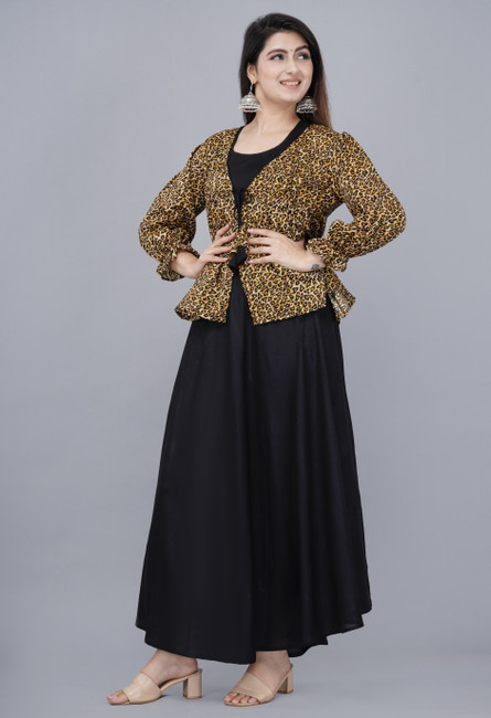 Jacket Kurta Designs for Ladies - LooksGud.com