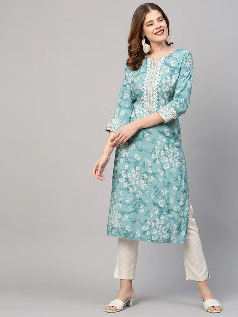 Bell sleeves kurti flipkart top