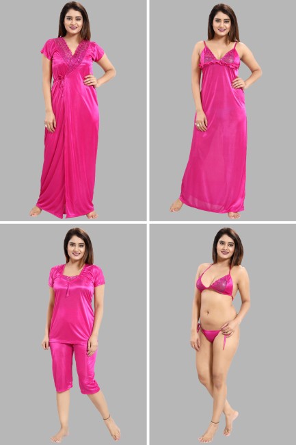 Full Sleeve Womens Night Dresses And Nighties - Buy Full Sleeve Womens  Night Dresses And Nighties Online at Best Prices In India