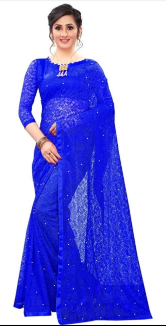 Buy Rani Saahiba Printed Madhubani Art Silk Blue Sarees Online  Best Price  In India  Flipkartcom