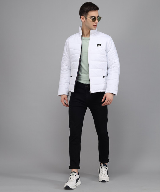 White colour jacket for mens outlet