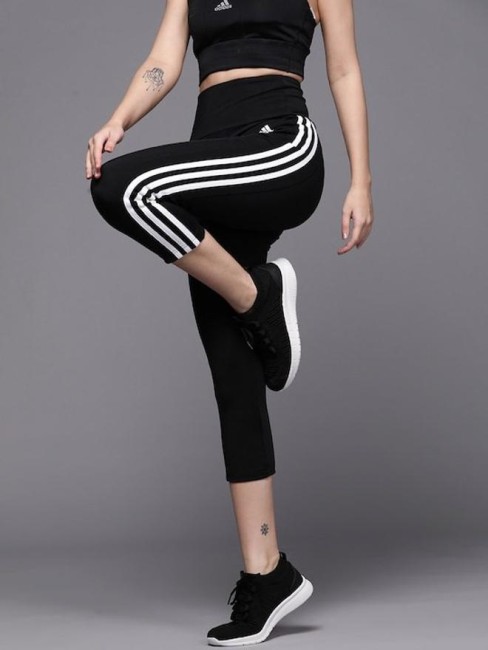 Buy adidas womens Linear Leggings BlackWhite Medium at Amazonin