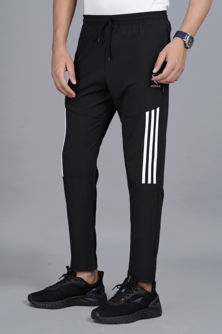 White Black Striped Cropped Trousers  Amukti  The Womens Ethnic Fashion  Store