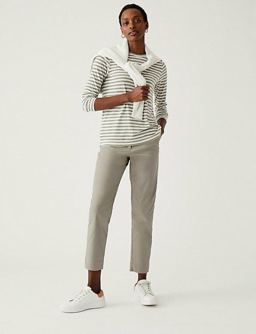 Shop Contemporary Tapered Trousers for Women from latest collection at  Forever 21  388609
