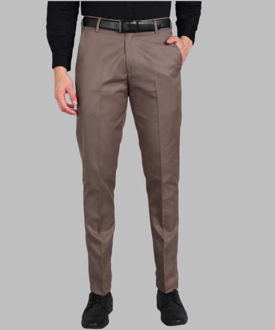 Brown Pants and Black Shoes  Free Stock Photo