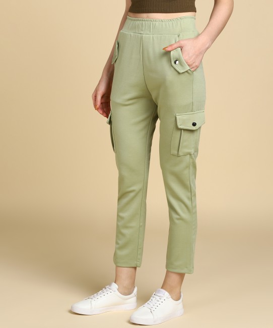 Buy Womens Cargo Trousers Ladies Army Multi Pocket Trousers LD01 Online at  desertcartINDIA