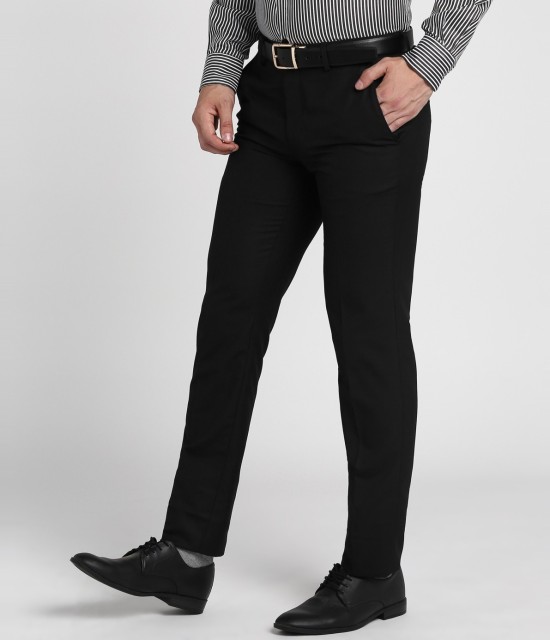 Corduroy trousers  Black  Ladies  HM IN