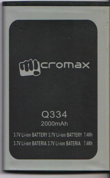 Micromax Mobile Battery For Micromax Q334