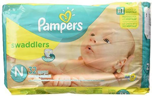 Buy Pampers Swaddlers Diapers (32 PCS, NB) Online at ...