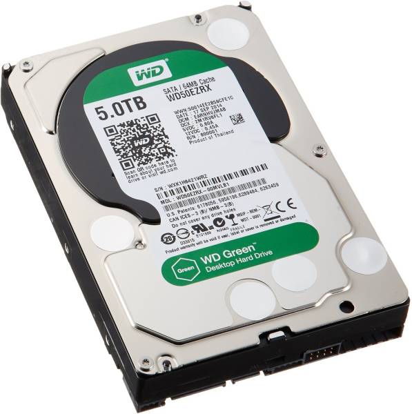 WD Green 5 TB Desktop Internal Hard Disk Drive (HDD) (WD50EZRX)