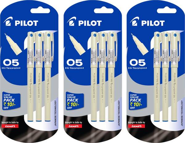 PILOT Hi-Techpoint 05 Super Value Roller Ball Pen