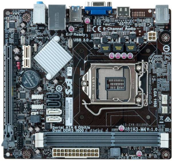 ECS H81H3-M4 Motherboard