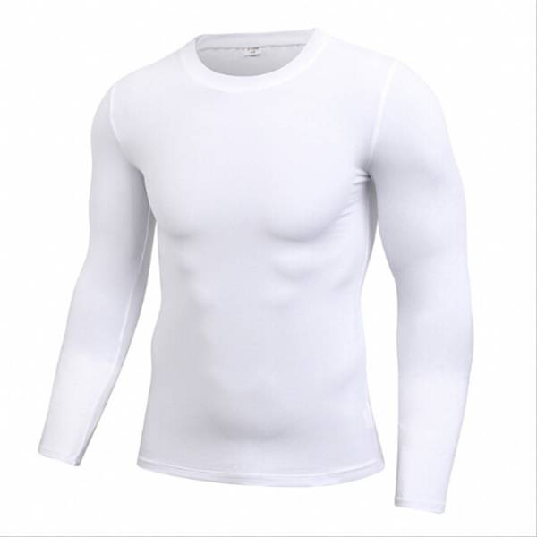 Lycot Solid Men Round Neck White T-Shirt