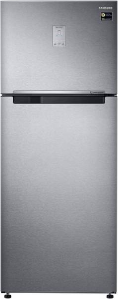 SAMSUNG 465 L Frost Free Double Door 3 Star Refrigerator  (EZ Clean Steel, RT47M623ESL/TL)