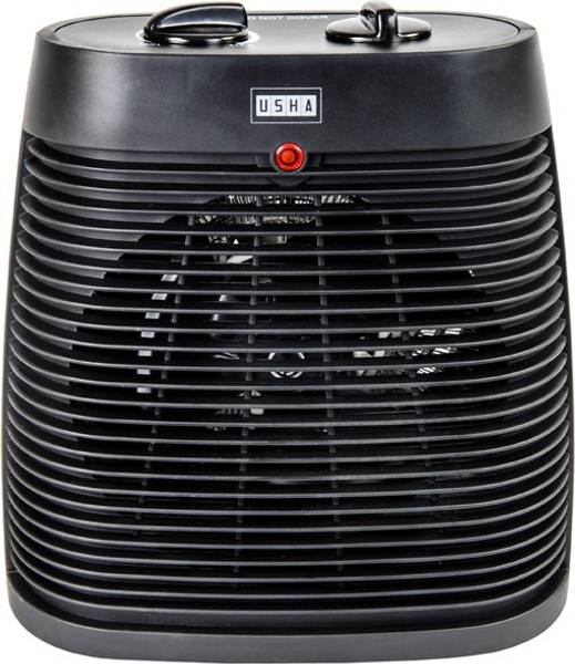 Usha Fh 3112 Ptc Fan Room Heater Black