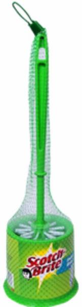 Scotch-Brite Round Toilet Brush (1 unit) with Holder