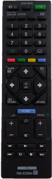 LipiWorld RM-ED054 LCD LED TV Universal Compatible For  LED LCD Sony Remote Controller