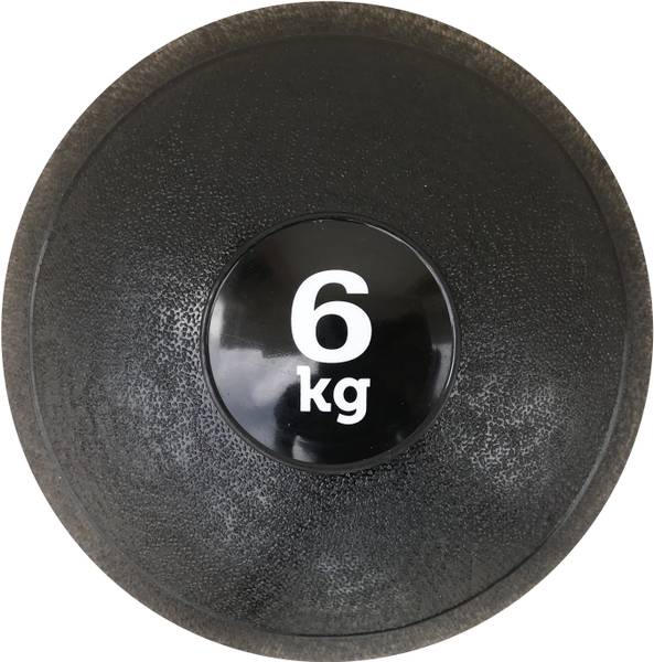 KOBO 6 Kg Slam Ball (DEAD BOUNCE)- Classic , Strength & Conditioning Cross Training WODs, Plyometric & Core Training, Squats, Lunges, Wall Exercises M...