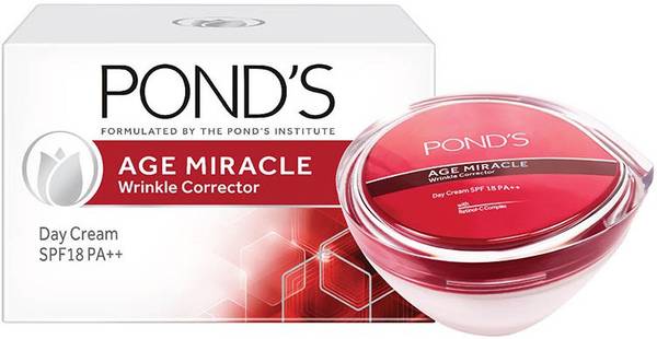 Buy Ponds Age Miracle Wrinkle Corrector Day Cream SPF18