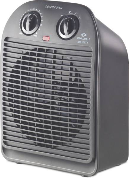 Bajaj Rfx 2 Fan Room Heater Black