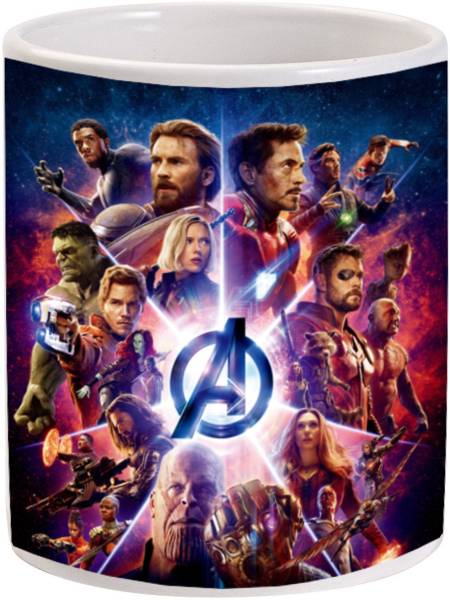 MUGKIN Avengers: Infinity War (Marvel Superheros) Light Ceramic Coffee Mug