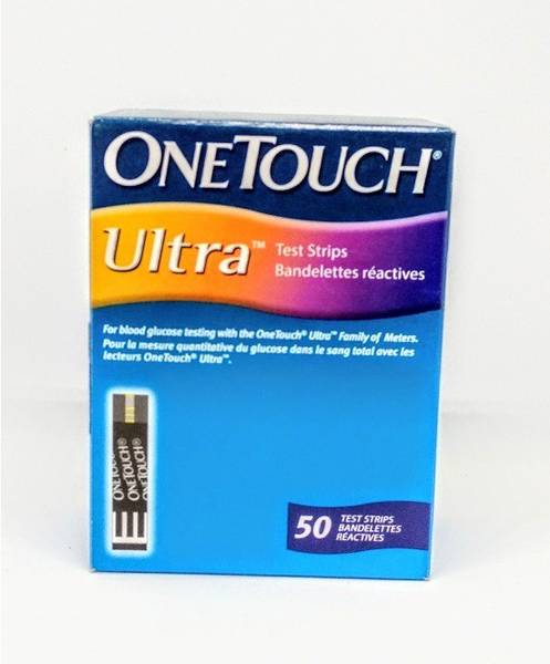Buy OneTouch Ultra Glucometer Strips (50 Strips) Online at ...