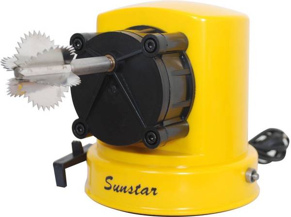 Sunstar Golden Yellow Electric Vegetable & Fruit Grater