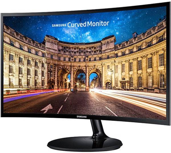 SAMSUNG CF390 23.5 inch Curved HD Monitor (LC24F390FHNXZA)