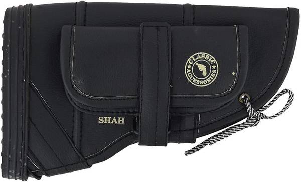 SHAH Leather .315 Bore Gun Butt Cover Racquet Carry Case/Cover Free Size