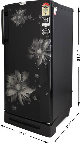 Buy Godrej 210 L Direct Cool Single Door 5 Star Refrigerator (RD EDGE PRO 225 TDI 5.2, Pearl ...