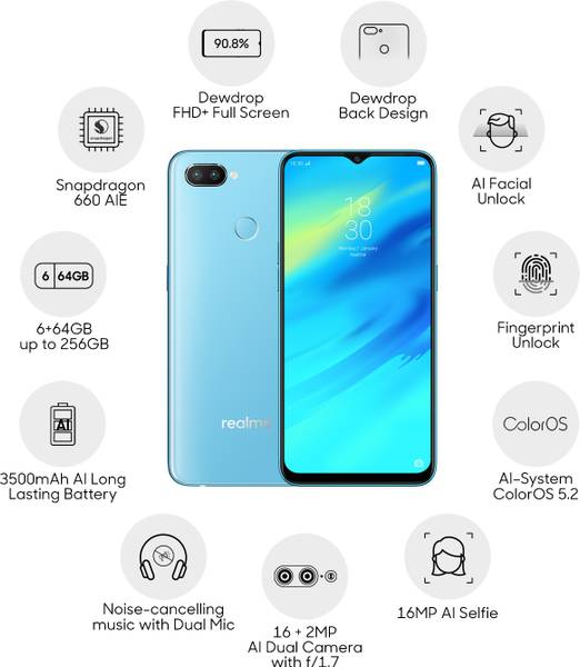 Realme 2 Pro (Ice Lake, 6GB RAM, 64GB) Price in India (18 ...