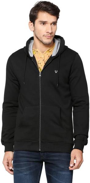 Allen solly full sales sleeve solid men sweatshirt