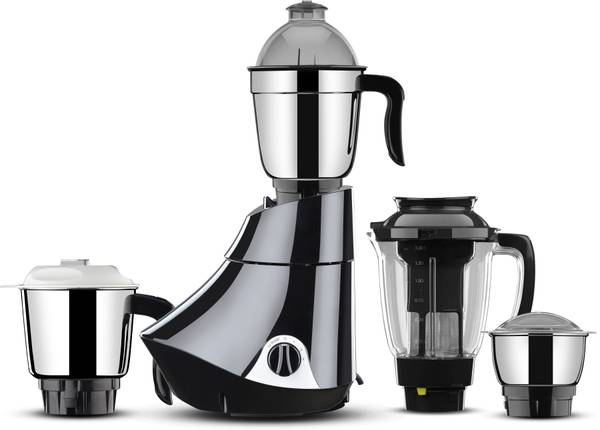 Butterfly Rapid 750 W Juicer Mixer Grinder (4 Jars, Black)