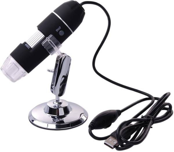 Tobo USB Digital Microscope Camera 40 to1000X Portable Magnification Endoscope 8 LEDs Hybrid Dermatoscope