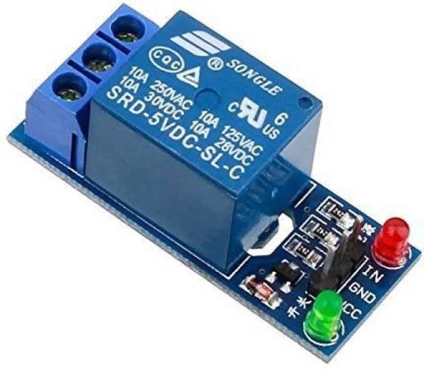 Technical hut 5v Single channel Relay Module For Projects Micro Controller Board Electronic Hobby Kit