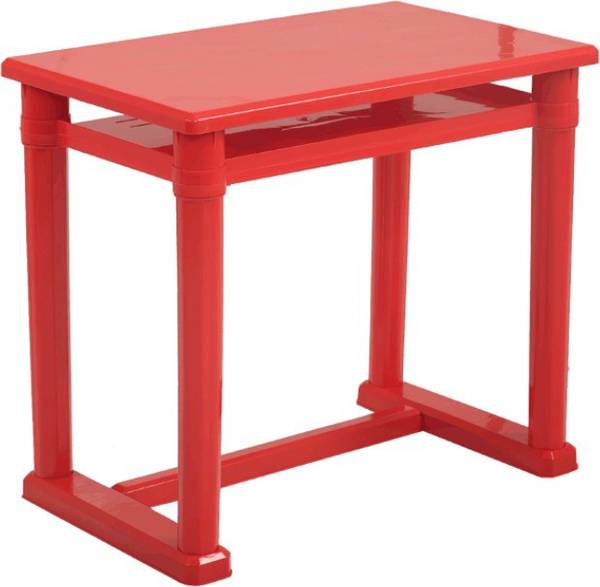 Supreme Stylish Study Table , Red Plastic Study Table