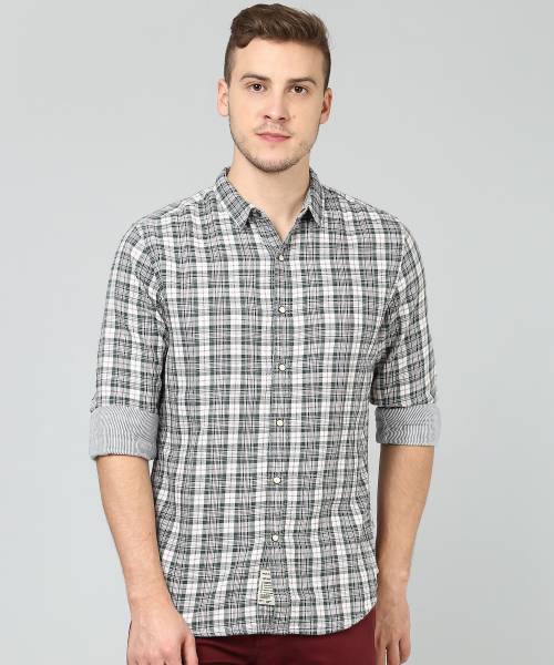 LEVI'S Men Checkered Casual Multicolor Shirt