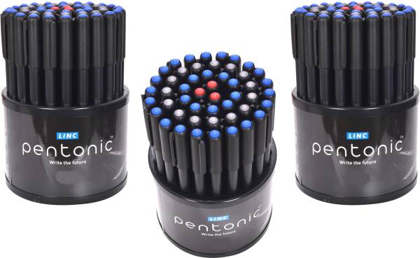 Pentonic 0.7mm Blue,Black,Red Ball Pen