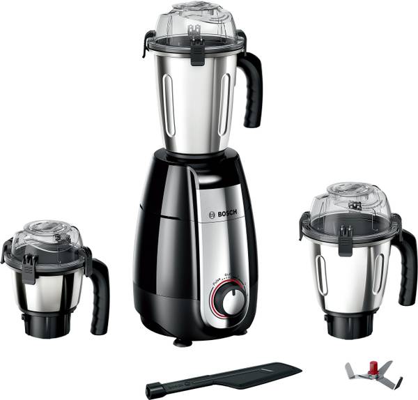 BOSCH MGM6632MIN TrueMixx Pro 750 W Mixer Grinder (3 Jars, Black)