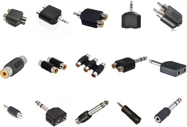 Breewell TV-out Cable Audio and Video Converter Set of 15 Pieces