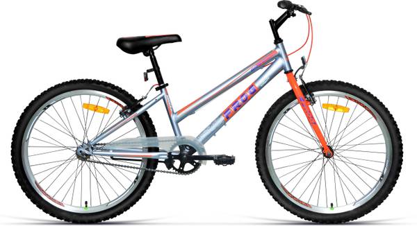 Frog Granite Bike For Teenagers Silver & Orange 24 T (inch) Mountain Cycle