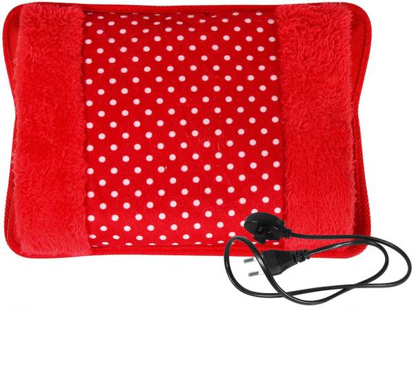 MCP Electronic Furry velvet fabric Electric Heat Bag with Pocket, Pain Relief, Cramps Pain Relief Gel Warm Pad with Charger Heating Pad Autocut Featur...