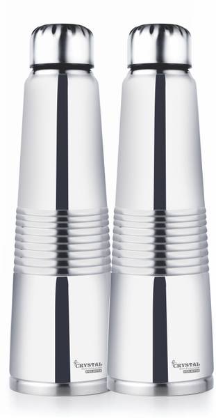 CRYSTAL PYRAMID Fridge Bottle 1 Litre 1000 ml Bottle