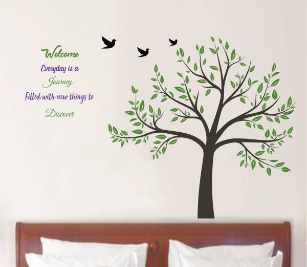 Decal O Decal 120 cm Wall Decals ' Welcome Everything Is A Filled Self Adhesive Sticker