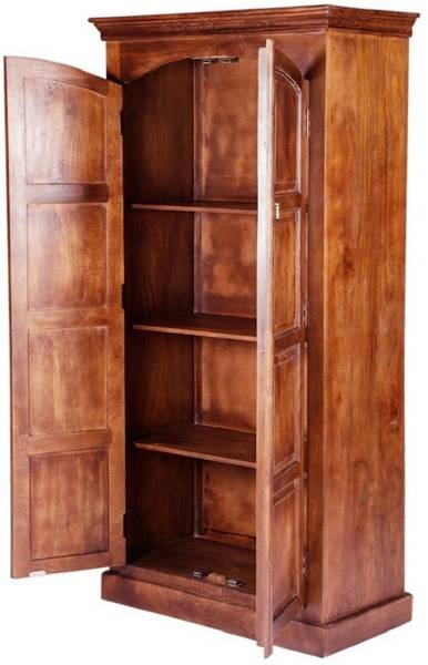 pipercrafts Sheesham Wood Solid Wood 2 Door Almirah
