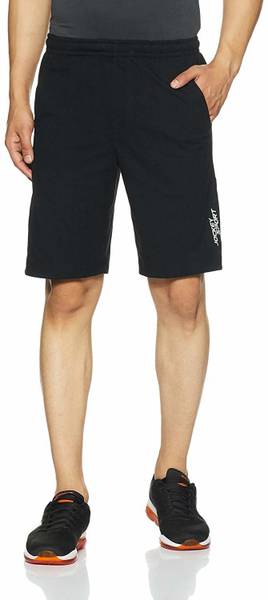 JOCKEY Solid Men Black Sports Shorts
