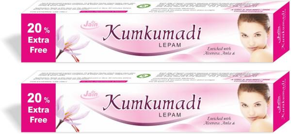 Jain Kumkumadi Lepam 30g Ayurvedic Fairness Cream (Pack of 2)